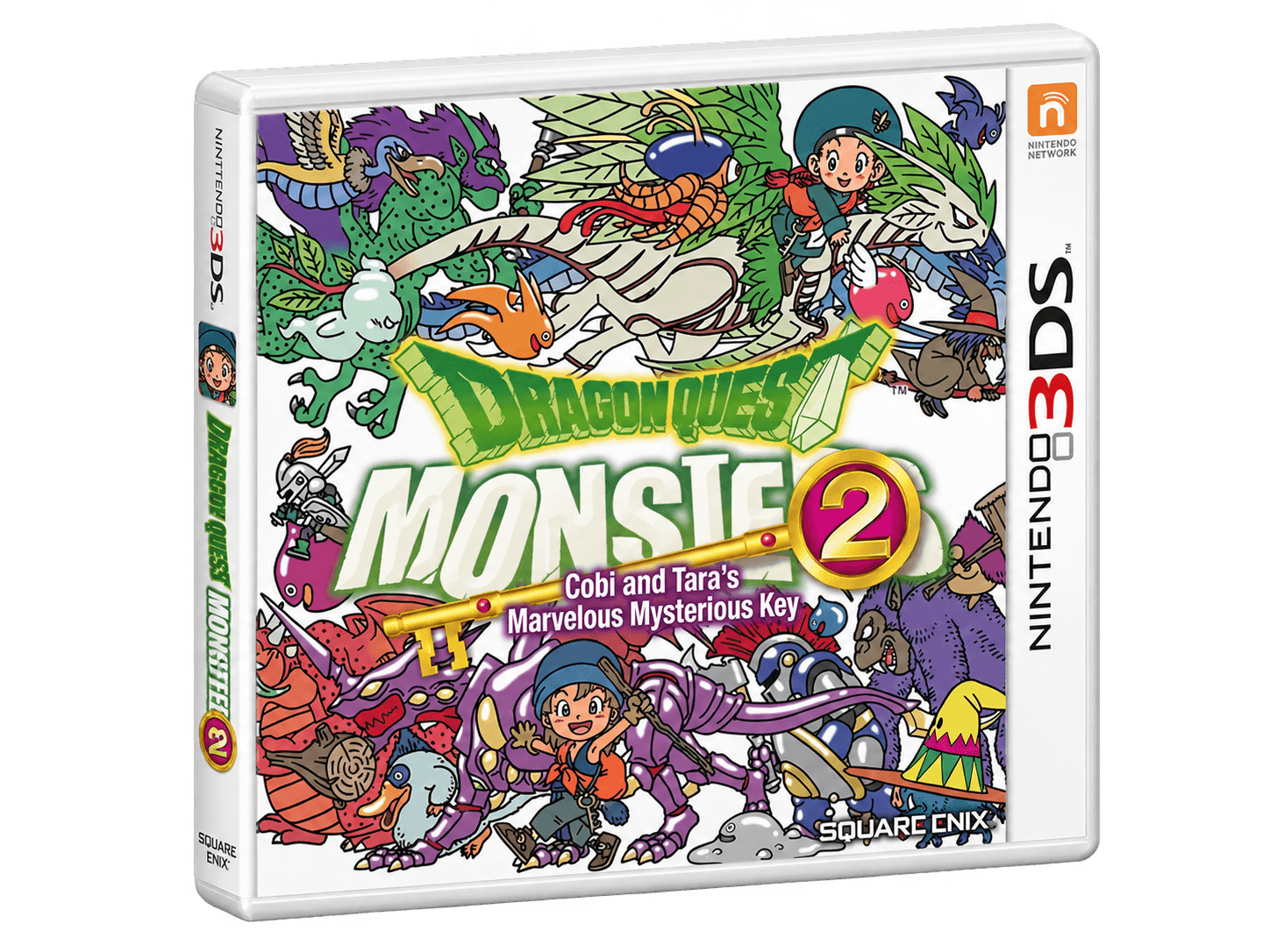 Carátula 3D de Dragon Quest Monsters 2: Cobi and Tara's Marvelous Mysterious Key