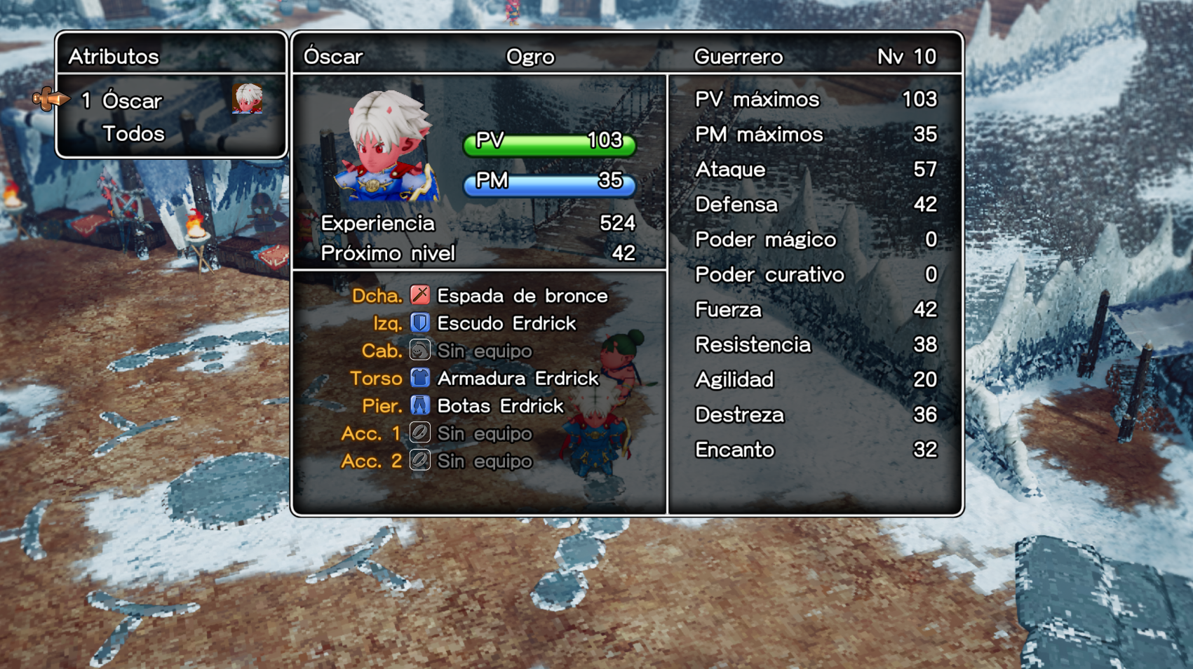 Screenshot 6: Dragon Quest X: El despertar de las 5 razas